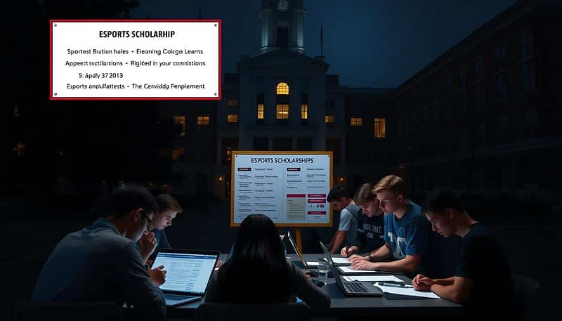 esports scholarships application process esports scholarships application process